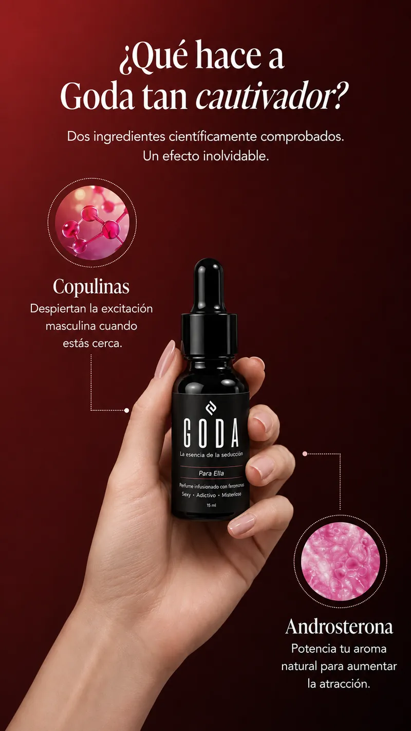 Copulinas y androsterona: los ingredientes de GODA